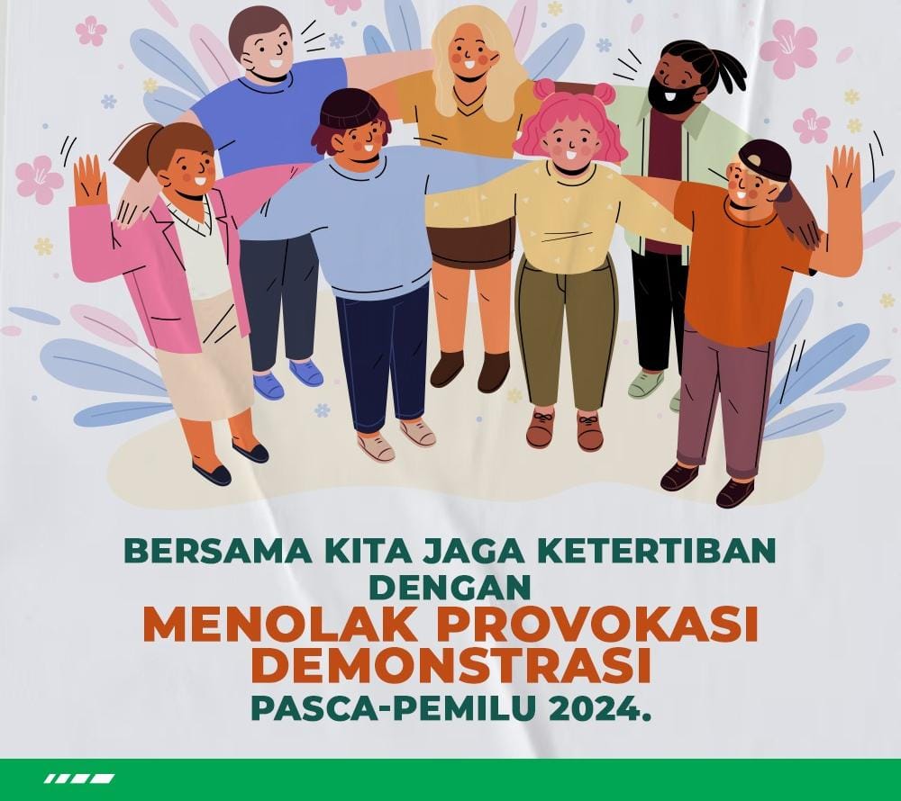 Jaga Persatuan dan Ketertiban Pasca Penetapan Hasil Pilkada 2024