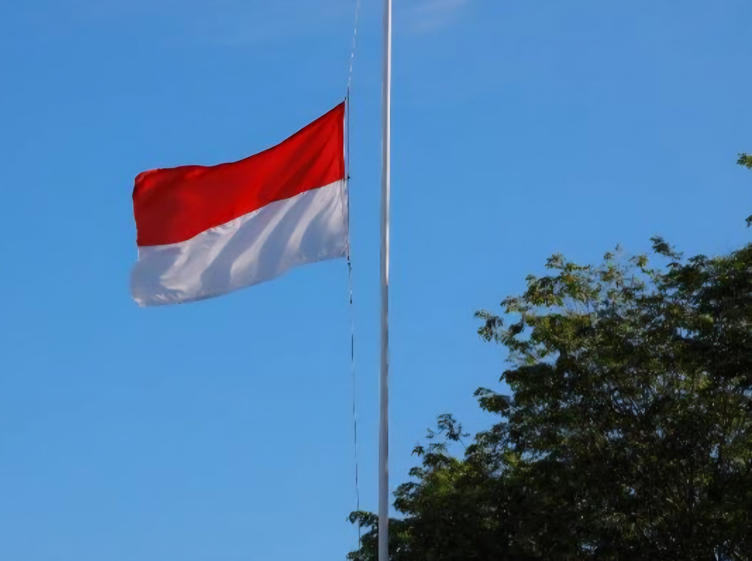 Bendera Merah Putih Simbol Tunggal Identitas Bangsa Indonesia