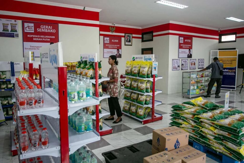 Pembangunan Gerai Koperasi Merah Putih Digenjot di Berbagai Daerah