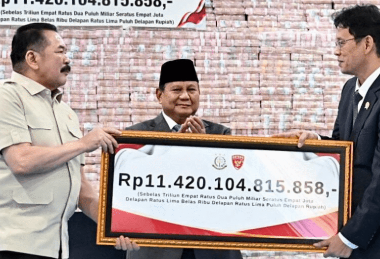 Penyerahan Dana 11.4 T Bukti Ketegasan Hukum dan Integritas Pemerintah Selamatkan Aset Negara