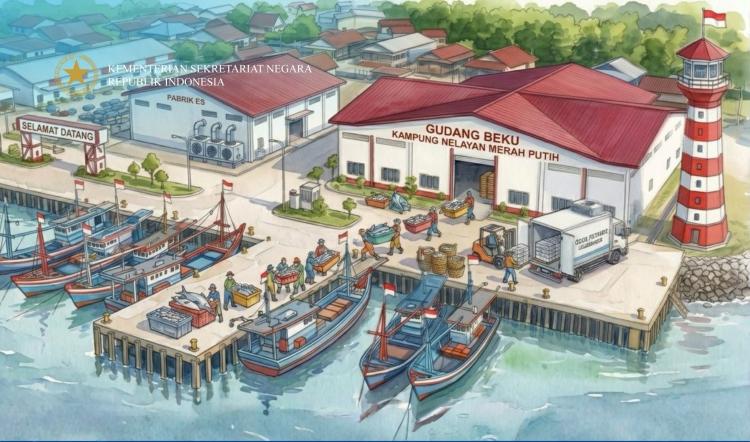 Kampung Nelayan Merah Putih Memuliakan Masyarakat Pesisir