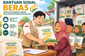 Pemerintah Kawal Penyaluran Bansos Beras hingga Penerima Manfaat