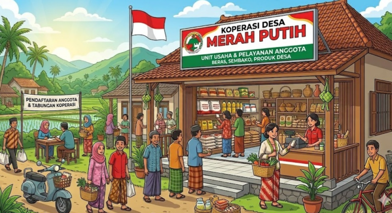 Koperasi Merah Putih Memperpendek Rantai Distribusi Pangan